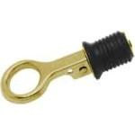 Sea Sense Drain Plug 1' Snap Brass - HookMeUp