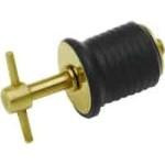 Sea Sense Drain Plug 1' Twist Brass - HookMeUp