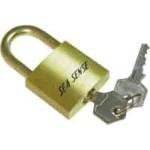 Sea Sense Pad Lock 11-2' Solid Brass - HookMeUp