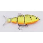 Spro SB25 BBZ1 Baby Shad 1-4oz Chartreuse Black Back - HookMeUp