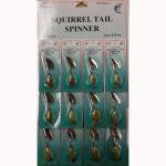 FJ Neil Squirrel Tail Spinners 1-4 Chartreuse - HookMeUp