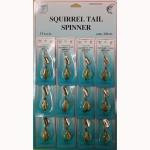 FJ Neil Squirrel Tail Spinners 1-4 Chartreuse - HookMeUp