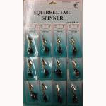 FJ Neil Squirrel Tail Spinners 1-8 12-cd - HookMeUp
