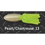 Big Bite Slab Tube 1.75' 10ct Pearl Chartreuse - HookMeUp