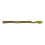 Slider 4' Worm 10ct Green Pumpkin - HookMeUp