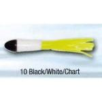Luckie Strike Heck-of-a-Jig 10ct Black-White-Chart - HookMeUp