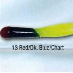 Luckie Strike Heck-of-a-Jig 10ct Red-Dk.Blue-Chart - HookMeUp