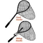 Mid Lakes Tech Net Slide Handle Fiberglass 21x25 - HookMeUp