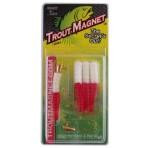 Leland Trout Magnet 1-64oz 9ct White-Red(Firetiger) - HookMeUp