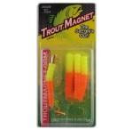 Leland Trout Magnet 1-64oz 9ct Orange-Chartreuse - HookMeUp