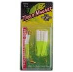Leland Trout Magnet 1-64oz 9ct White-Chartreuse - HookMeUp
