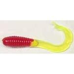 Southern Pro Triple Tip Grub 10ct Red-Chartreuse - HookMeUp