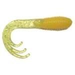Big Bite Triple Tip Grub 2' 10ct Yellow Chartreuse.Shiner - HookMeUp