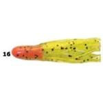 Southern Pro Umbrella Crappie Tube 2'10ct Orange-Chartreuse Pepper - HookMeUp